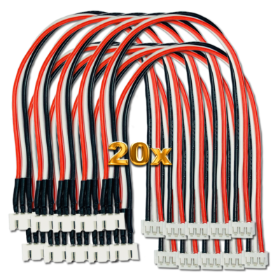Cavo Di Bilanciamento Di Conversione 6S-XH - 3S-XH 22AWG 30cm - Foto 14