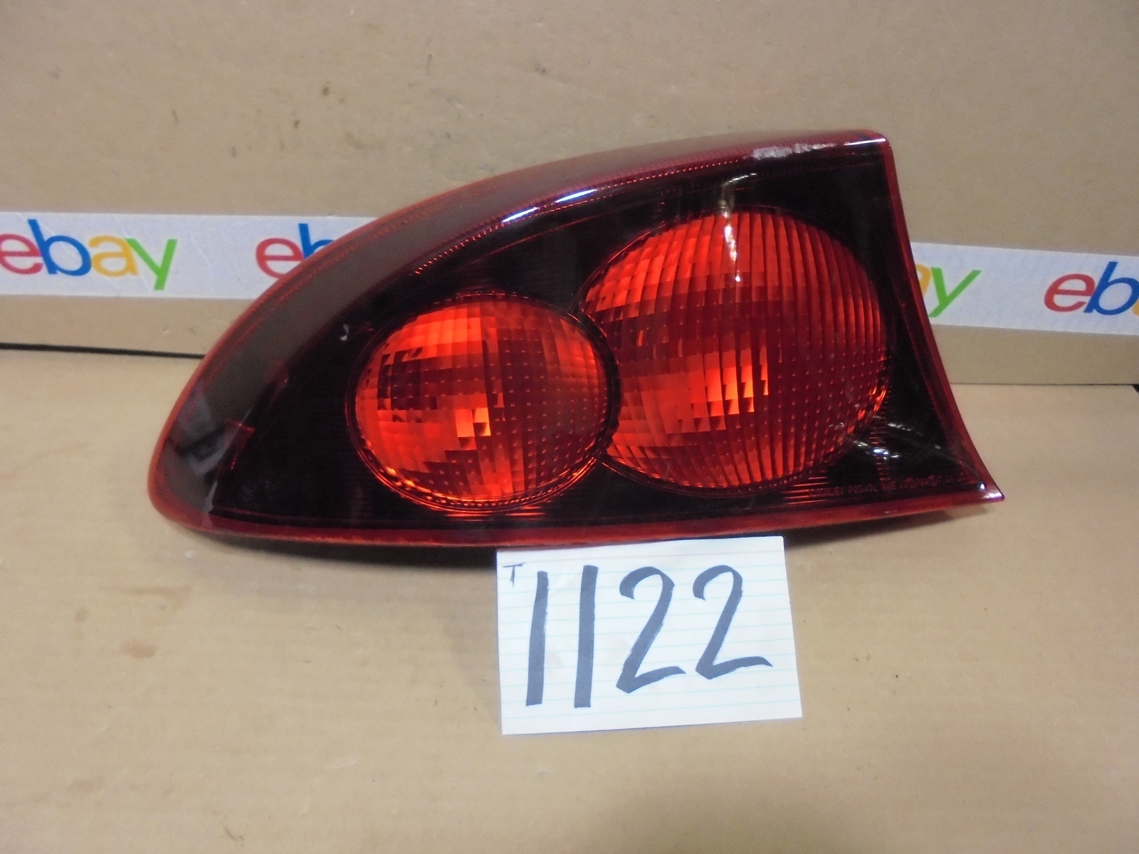 01 02 DODGE STRATUS DRIVER Side Used Tail Light Rear Lamp #1122