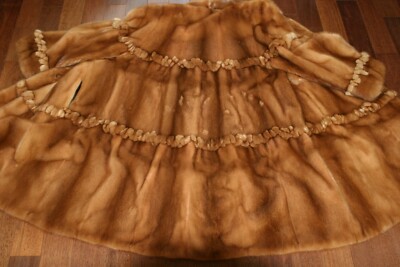 Mink Lunaraine fur  coat  Fendii style size 8