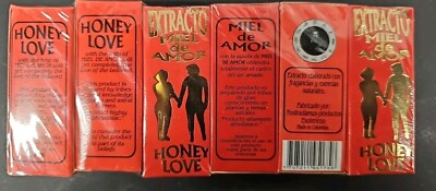 Extracto Miel de Amor Rojo 1 oz 6 Cases.  M8