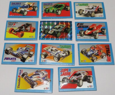 Tamiya Mini 4WD Magnete (x11) Falcon Avante Super Sabre Japanisch Vintage NEU