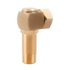 1-Pack Garden Hose Reel Replacement Parts - Swivel Elbow Connector Fittings