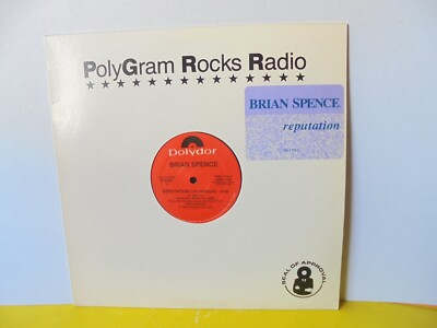 MAXI SINGLE 12'' - BRIAN SPENCE - REPUTATION ( PROMO )
