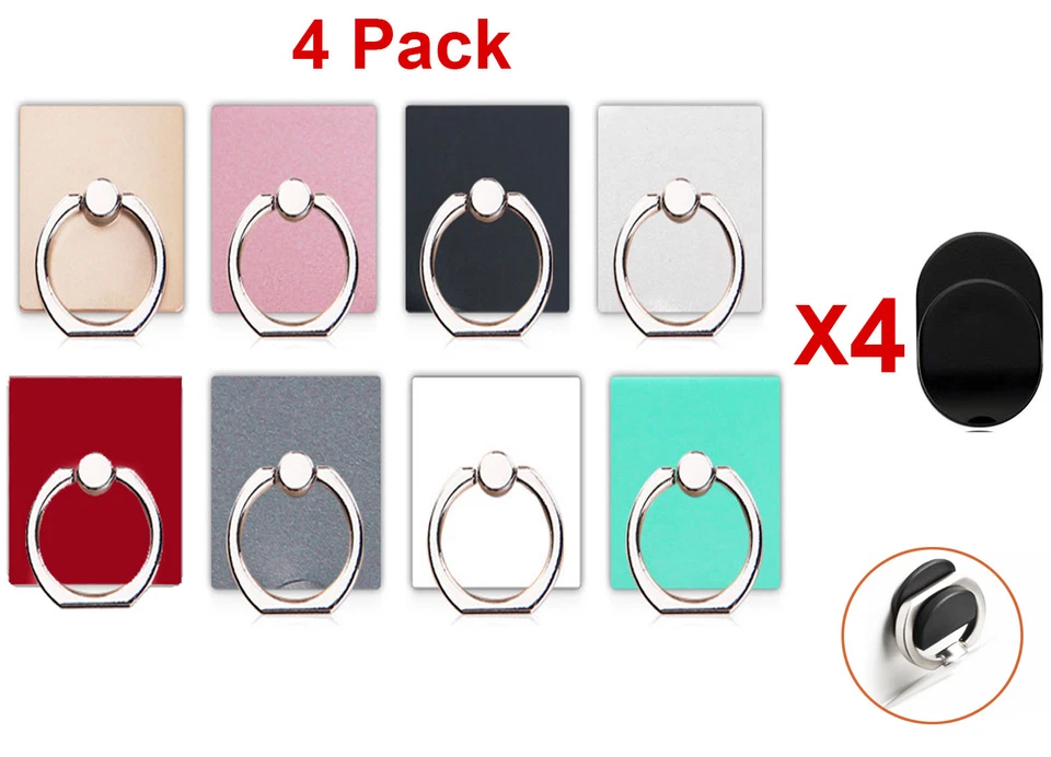 360° Universal Rotating Finger Ring Stand Holder & Stand Mounts For Cell phone  - Image 4 of 4
