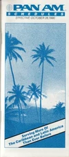 Pan Am timetable 1990/10/28