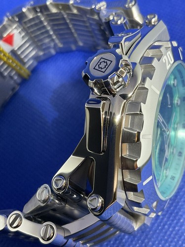 Invicta Masterpiece sil/ice blue mod 44960 men’s wristwatch - Picture 12 of 14