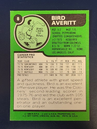 Tarjetas de baloncesto Topps 1977-78 completan tu conjunto que elijas elegir cada una #1 - 132 - Imagen 13 de 265