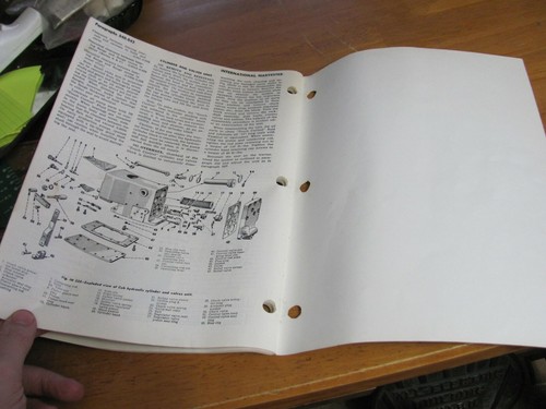 Manual de servicio de tienda I&T IH-8 A B C MTA H MD W6TA D6 D9 W6TAD Cub antes del '57 - Imagen 9 de 9