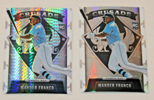 WANDER FRANCO (2) RC 2022 CHRONICLES CRUSADE HYPER PRIZM 171/299 & BASE #1 RAYS