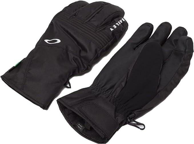 OAKLEY Snow 2024 ROUNDHOUSE Men's Gloves - Blackout - Large - NWT