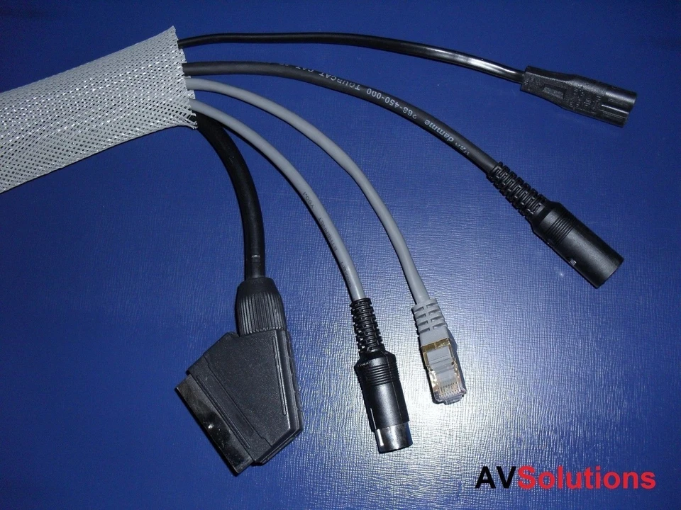 Bang & Olufsen B&O Cable Tidy Sock Black or Light Grey Large SHQ 1 M - NR S8 - image 2 of 4