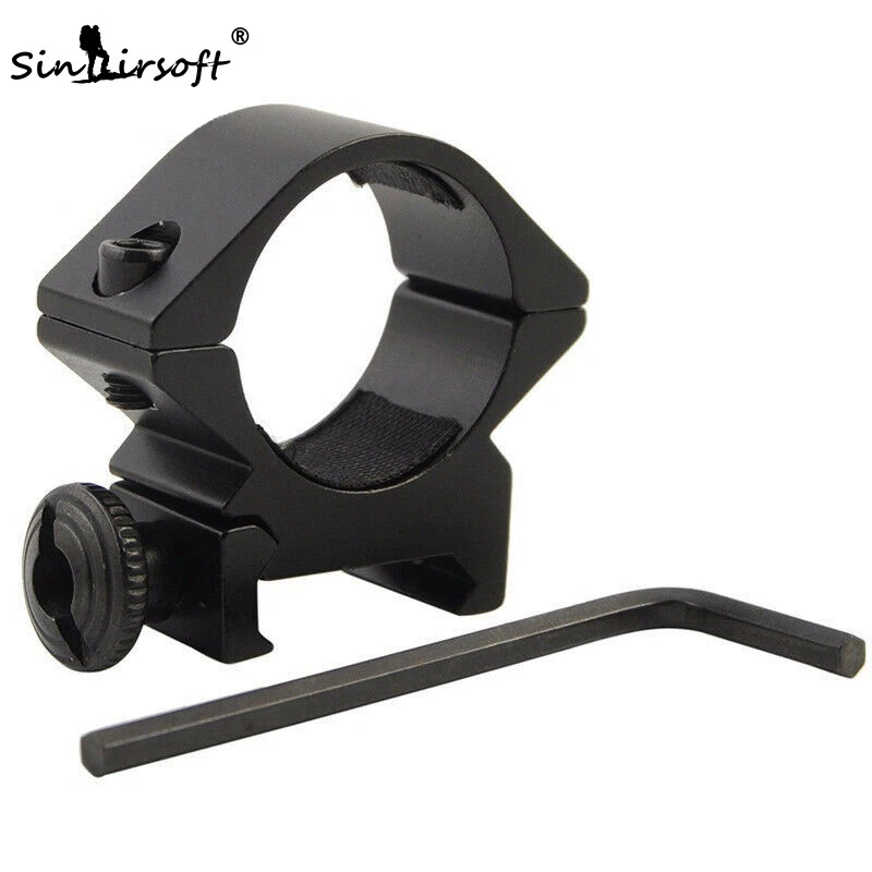 QD Low Profile Scope Mounts 25mm 1" Rings / 20mm Weaver Picatinny Gun Rifle Rail - Image 4 of 4