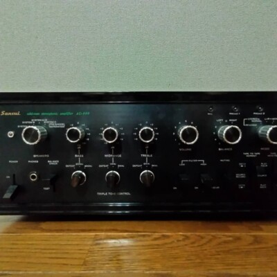 SANSUI AU-999 Integrated Amplifier USED AC100V Working Properly F