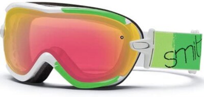 Smith Optics Women's Virtue Snowboard / Ski Goggle, Neon Blitz / Red Sensor lens