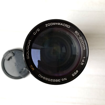 Soligor Manual Focus Tele-Objektiv 80-200mm 1:4.5 Zoom Macro - ''K'' Mount
