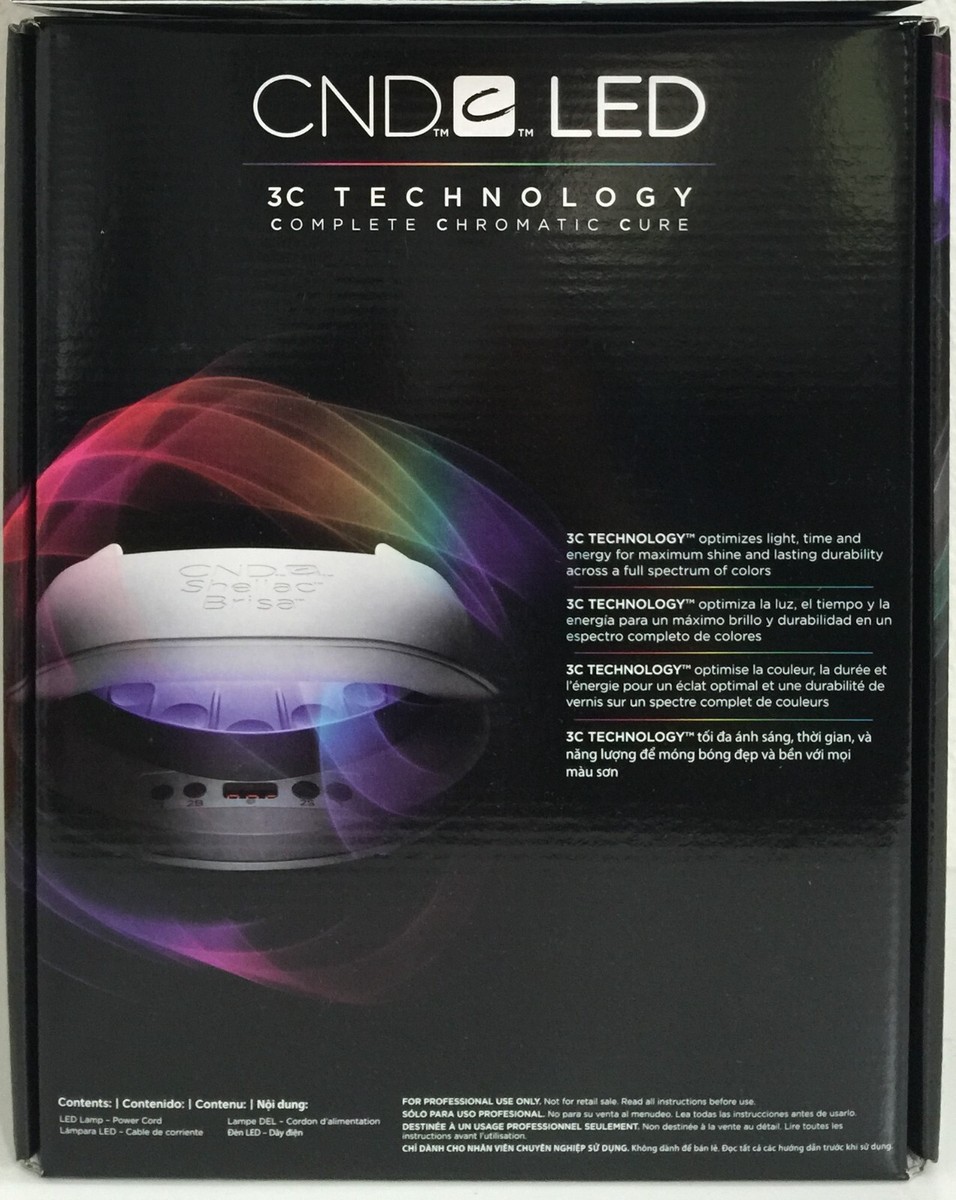 CND LED LAMP Professional Curing Light Nail Dryer for Shellac