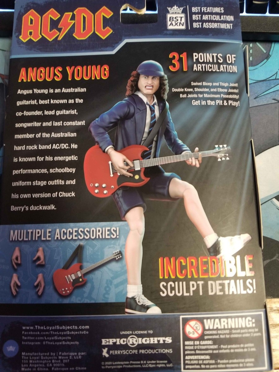 AC/DC BST AXN Action Figure Angus Young (Highway to Hell Tour) 13 cm - RED VERSION