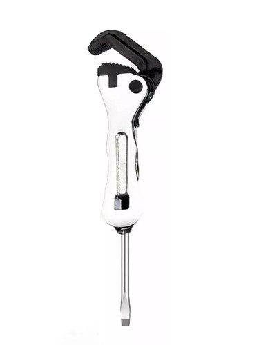 Pipe Vise Micro Stubby 3.75 Inch Self-Adjusting Wrench with Contoured Handle - Picture 12 of 13