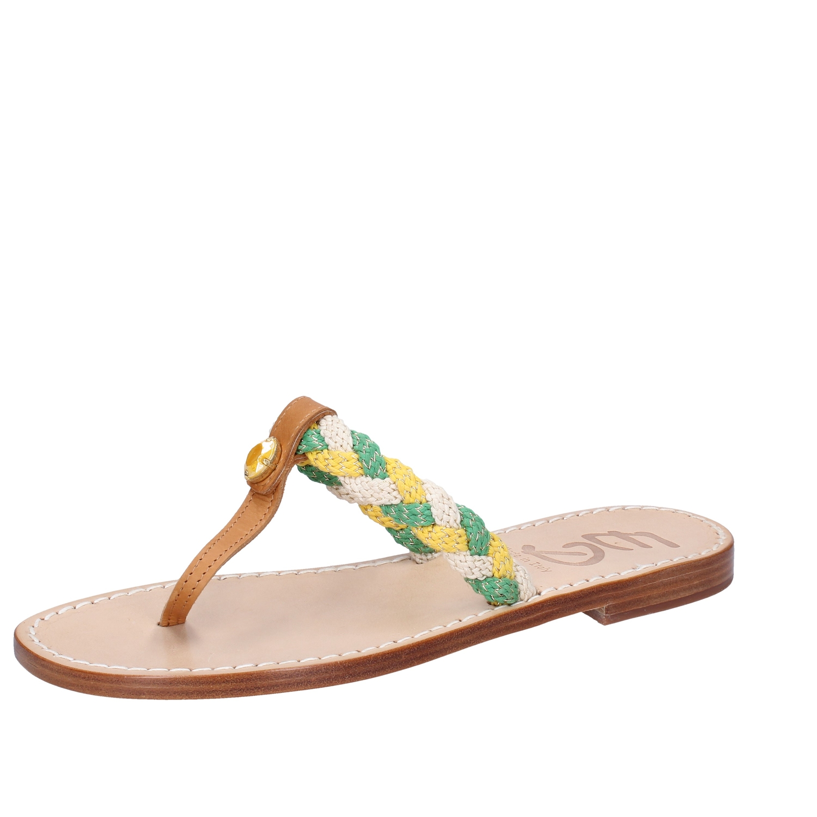 Сандалии Scarpe donna EDDY DANIELE 37 EU разноцветные pelle c AX790-37