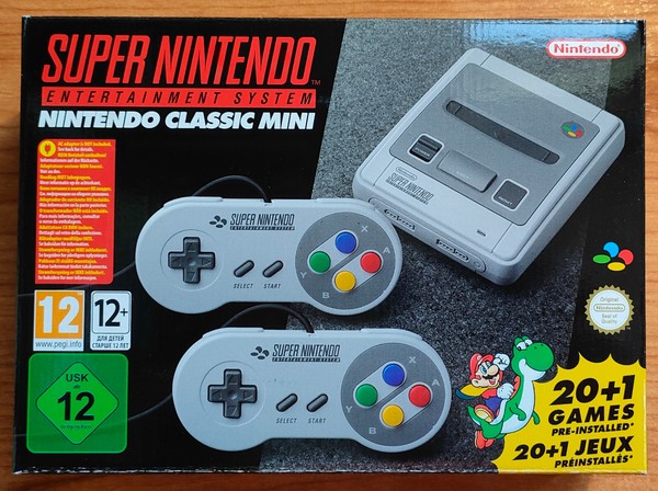 Nintendo SNES Classic Mini Super Nintendo PAL European Version - Brand New!