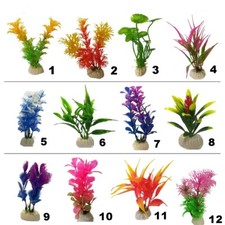 Aquarium Pflanzen Wasserpflanzen Kunststoff Deko Kunstpflanze Terrarium