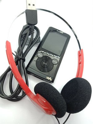 Sony Network Walkman NWZ-E454 MP3 WMA MP4 8GB Digital Media Music Player  Black | eBay