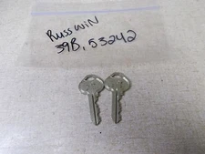 Russwin Key 39B D170 53242, Set of 2 *FREE SHIPPING*