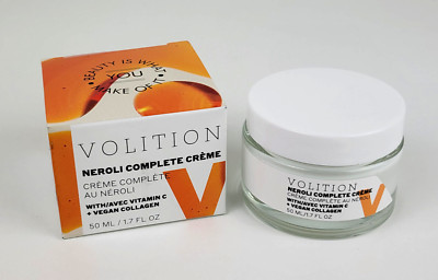 Volition Neroli Complete Crème with Vitamin C 50mL / 1.7 Fl Oz NEW IN BOX