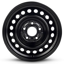 New Wheel For 2010-2013 Kia Soul 15x6 Inch Steel Rim Painted Black