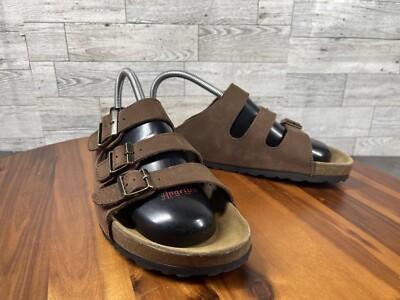 Greencross Sandals Brown Buckle Strap Green Cross Ladies Boots