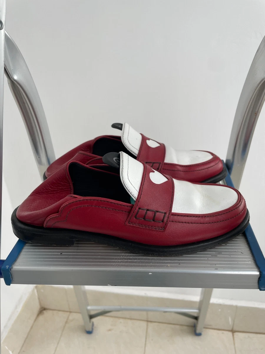 LOEWE and Leather Heart Penny Loafers Size 36 EU | eBay