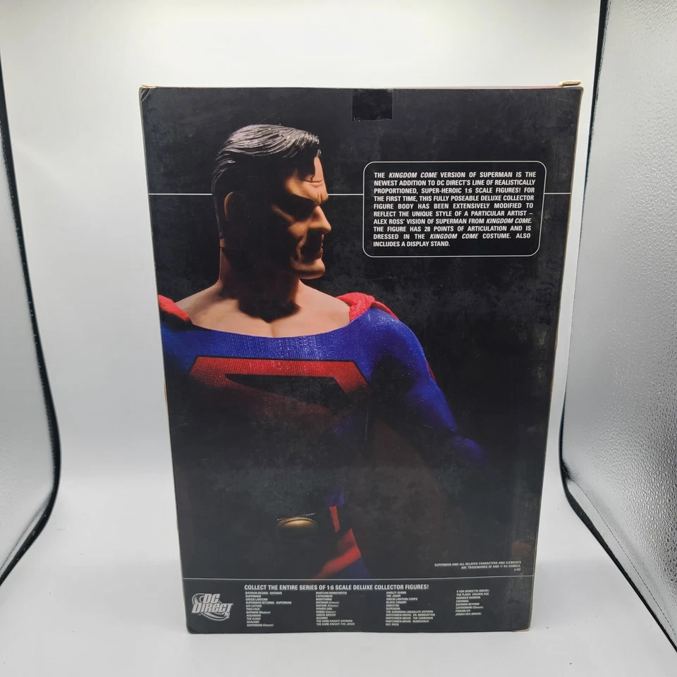 Figura de coleccionista de lujo Superman Kingdom Come DC Direct escala 1:6 rara Foto 2 de 2
