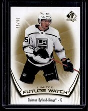 2021-22 SP Authentic Future Watch Gold Rookie Quinton Byfield Auto 36/99 Los