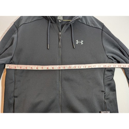 NWT Under Armour Men's UA Essential Swacket in Black size Medium - Picture 9 of 10
