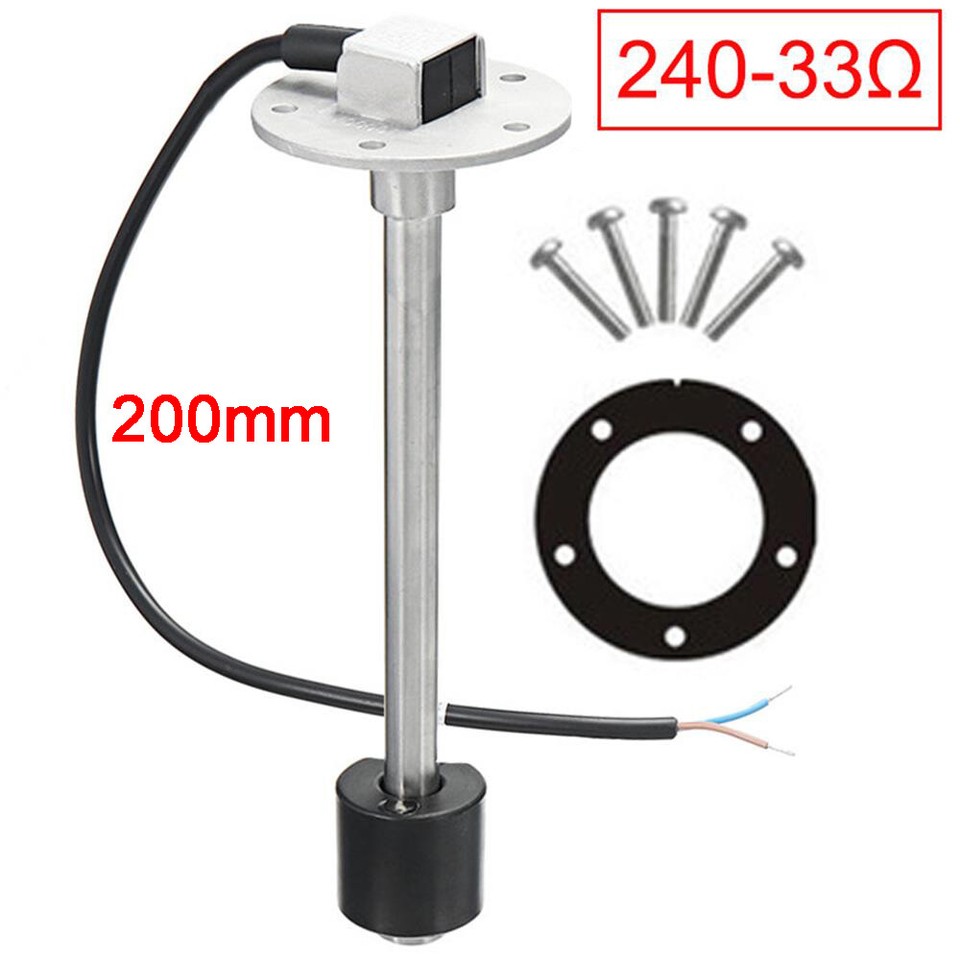 Neuer ECMS Marine RV Kraftstoff-Wassertank-Sensor Sender-Einheit 5 Zoll 240-33 O - Foto 2