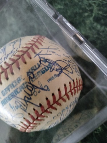 Tampa Bay Devil Rays Full Team Autographed Baseball Inaugural Season 50+... - Picture 24 of 24