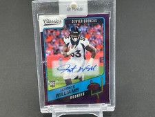 2021 Panini Classics Purple Rookies Javonte Williams #165 #'D/25 Autograph