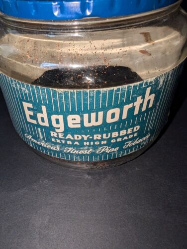 Edgeworth Glass Pipe Tobacco Humi-seal Store Display Richmond Virginia - Picture 5 of 10