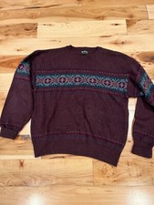 Reed St.James Men's Long Sleeve Sweater Size XL Regular EUC Vintage Made in USA