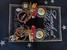 Lunch At The Ritz COUPE LOOPS clip Earrings: New, Never Worn!!