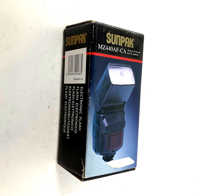 Sunpak mz440af-ca Auto Focus For Canon Camera Electronic Flash | eBay