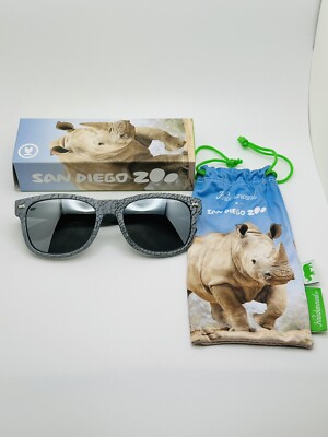 New Knockaround Sunglasses Fort Knocks San Diego Zoo 2020 Rhino Limited Edition