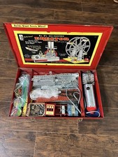 Erector Set 1951 Amusement Park Ferris Wheel With Book JC Gilbert Co 8 1/2 Elec