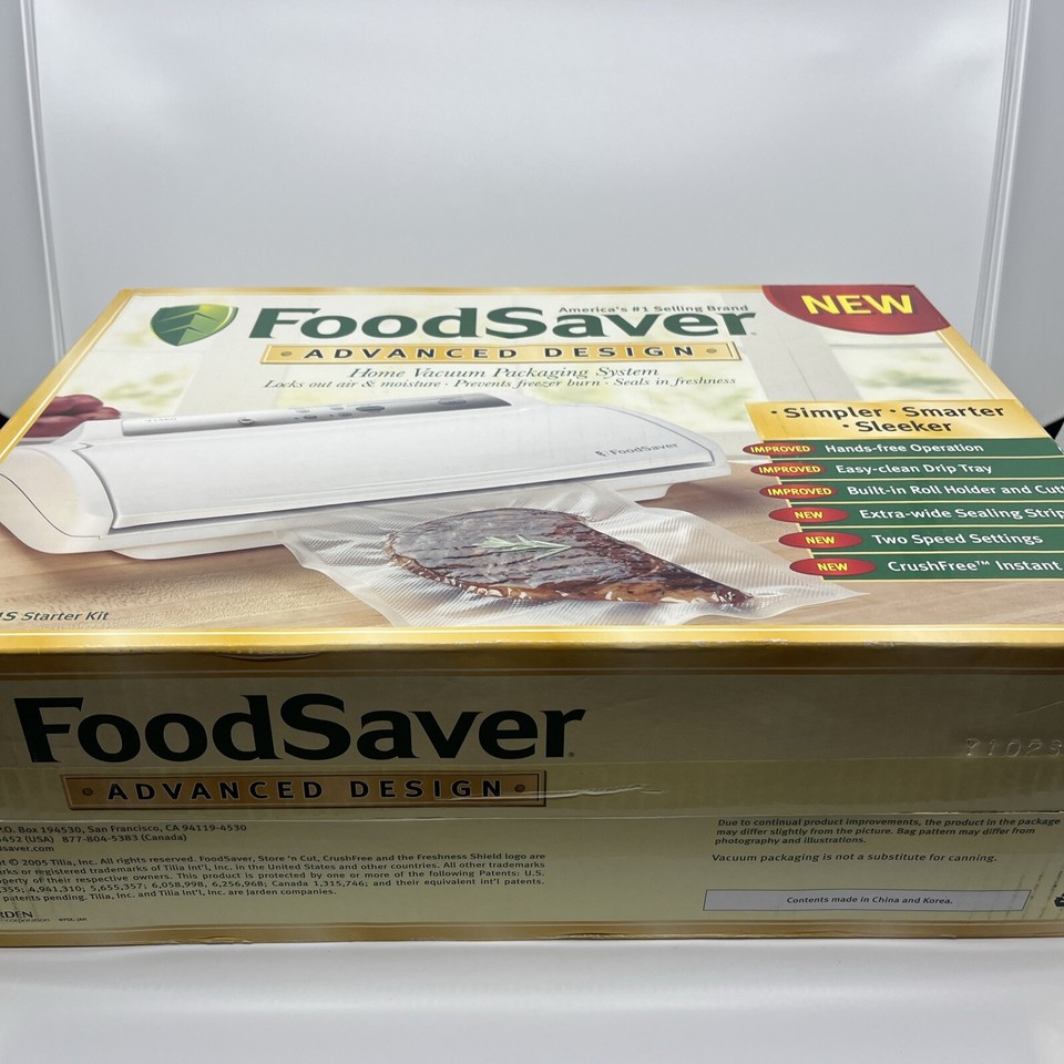 Food Saver V2460 Advanced Design Vacuum Sealer Food Saver Packaging