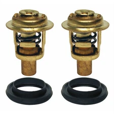 For Mercury 125, 135, 140, 150 Outboard Thermostat 143 Degree 2 Pack 75692Q2