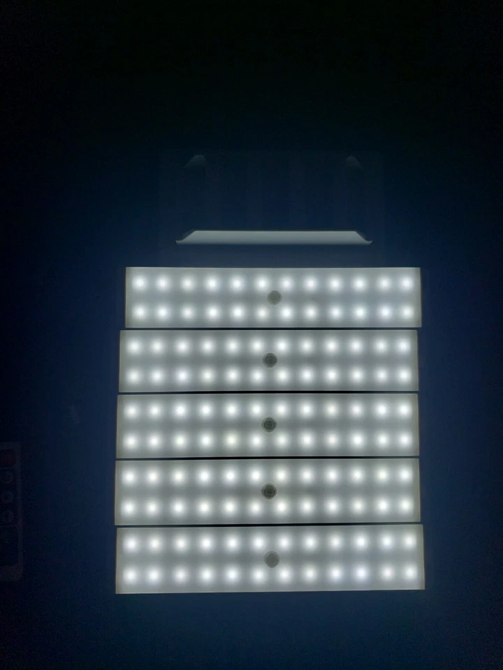 Lightbiz 24 Led Closet Motion Sensor Display Case Lights With Remote And... - Image 2 of 4