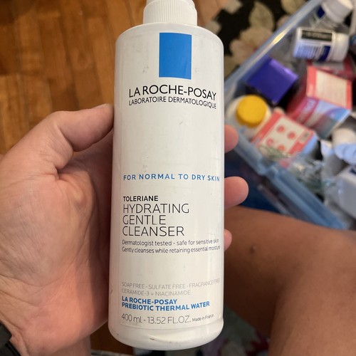 La Roche-Posay Toleriane Hydrating Gentle Facial Cleanser 13.52 floz Exp.10/2025