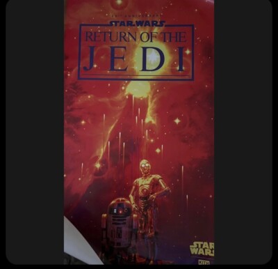 Kith Star Wars Return Of The Jedi - Exclusive Screening Poster - Rare (Unframed)