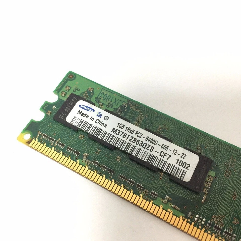 1GB PC2-6400U DDR2 800MHz CL6 1.8V 240pin intel Desktop Memory RAM For Samsung - Image 3 of 4