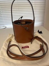 Staud Tan Color Bucket Bag Mini Size